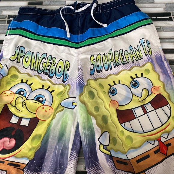 nickelodeon sponge bob square pants swim trunks - Picture 2 of 7